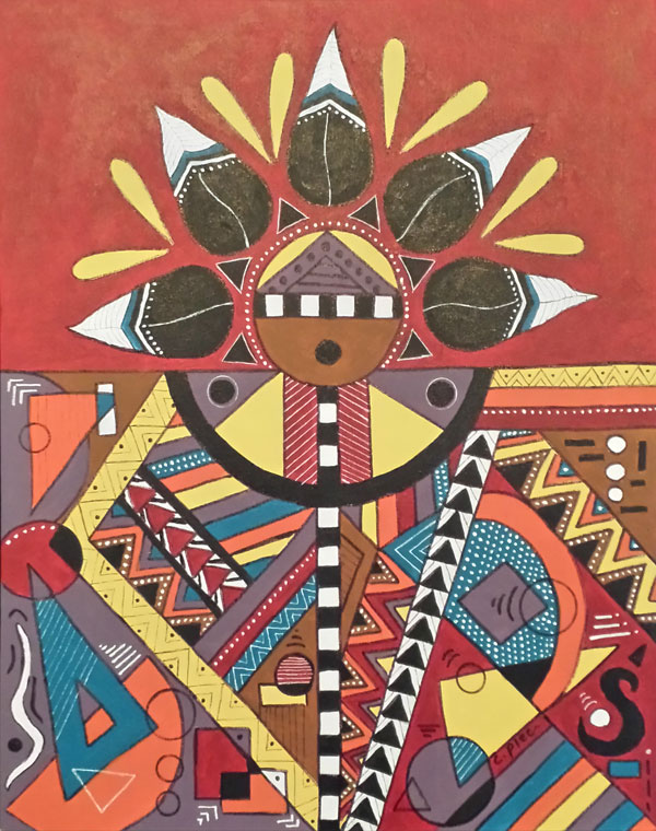 20 x 16" acrylic on masonite